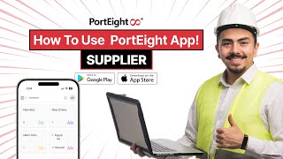 PortEight App Explainer Video - Supplier screenshot 4