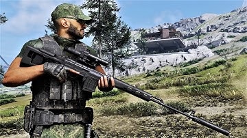 Ghost Recon Breakpoint - Sniper Immersive Combat Gameplay [4K No HUD]