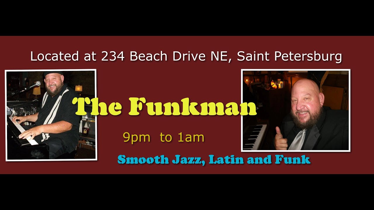 This Friday Funkman at The Flute and Dram YouTube
