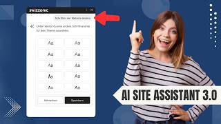 Website Schriftarten mit einem Klick ändern - AI Site Assistant Typografie in WordPress