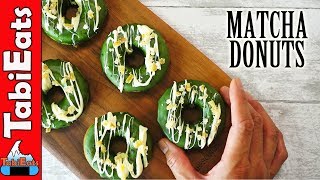 No-Knead BAKED MATCHA DONUTS (Matcha Green Tea Recipes) No-Knead BAKED MATCHA DONUTS (Matcha Green Tea Recipes)