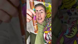 Did you notice my Eyebrows? #candy #sugar #oldlady #review #teecat