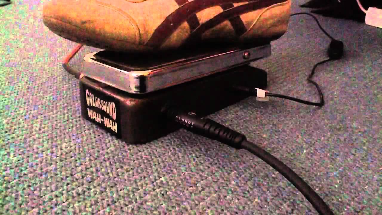 Colorsound Wah-Wah with bass