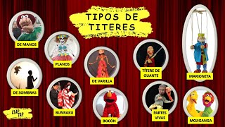 TIPOS DE TÍTERES