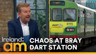 Passengers heading to Bray forced to break open DART doors to escape heat