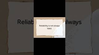 CHAPTER 6 RELIABILITY AND VALIDITY- NOR-AIN C. KUSAIN BAIS-2A (last Reporter)