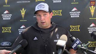 Kenny Dillingham after ASU Tuesday fall camp (08/18/2026)
