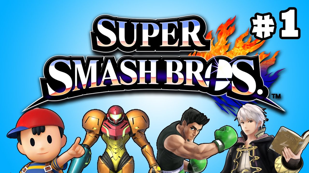 Super Smash Bros for Wii U- Episode 1 (4P Smash) - YouTube