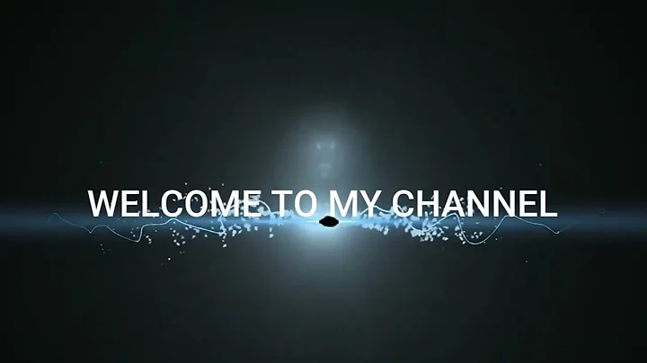 Welcome to my channel intro template ।। Part - 1 ।।