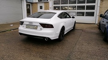 Audi A7 3.0 TDi Fitted with rear silencer deletes