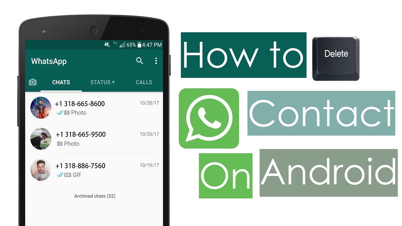 How To Delete Whatsapp Contact On Android