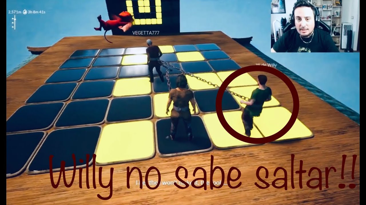 Fargan y Vegeta ACARREANDO a Willy || CHAINED TOGETHER