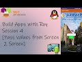 How to pass values from one screen to another in MIT App Inventor | Build Apps for Android Easy