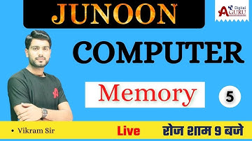 Computer Memory Part - 5 For Rajasthan Police 2022-23 By Vikram Swami Sir Junoon Batch