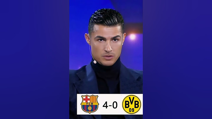 FC Barcelone 4-0 Dortmund, Le Barça humilie Dortmund