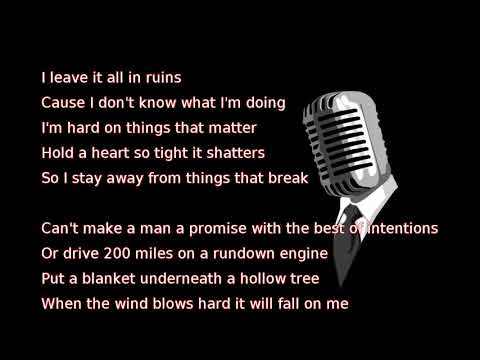 Miranda Lambert - Things That Break (lyrics)