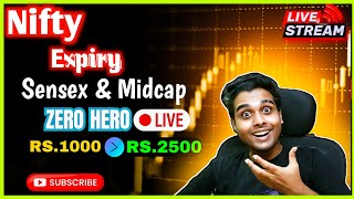 🔴Nifty 50 Expiry Scalping Best Levels, Sensex, Midcap &amp; Bankex, Finnifty Market analysis 07/10/2025