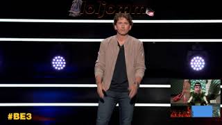 When the Toddfather walks on stage | Bethesda E3 2019
