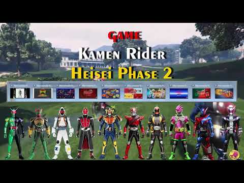 10 game kamen rider heisei phase 2