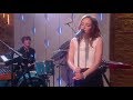 Chvrches  the mother we share  live on tv  june 2018