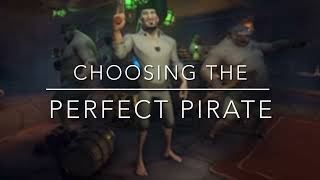 Choosing or changing your pirate appearance