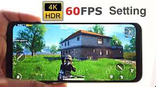 How to Play Pubg Mobile 4K Graphics 60FPS Frame | Hindi