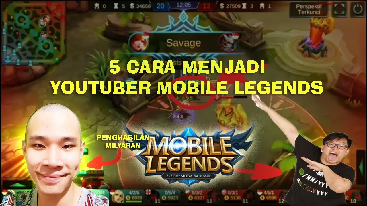 5 Cara Menjadi Youtuber Mobile Legends - YouTube
