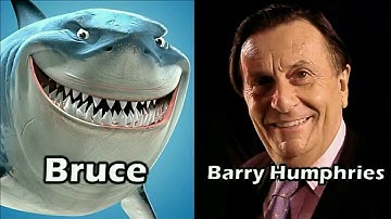 Characters and Voice Actors - Finding Nemo