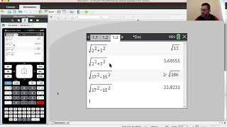 Pythagoras and Trigonometry on the Ti NSPIRE CAS Calculator
