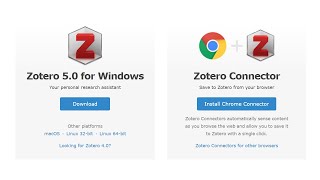 How to download and install Zotero and Zotero connector screenshot 3