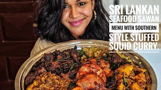 EID VLOG AND SOUTHERN SRI LANKAN STYLE STUFFED SQUID CURRY.