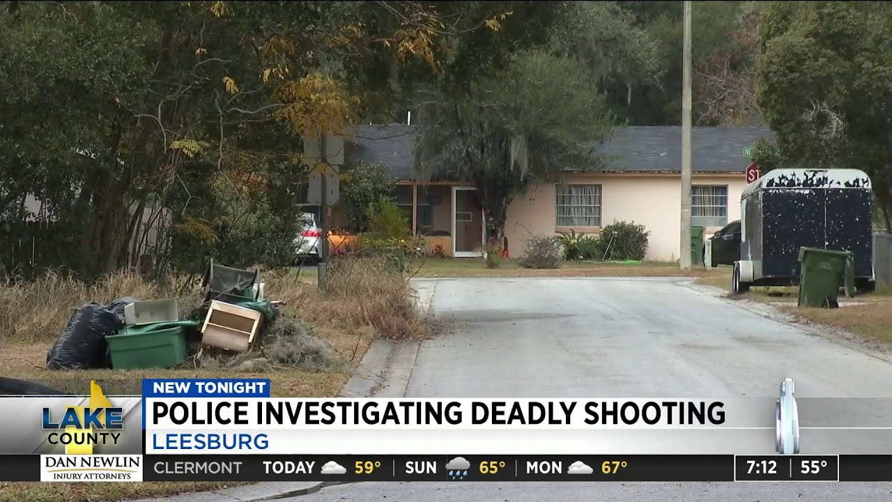 Leesburg Police Investigate Deadly Shooting - YouTube