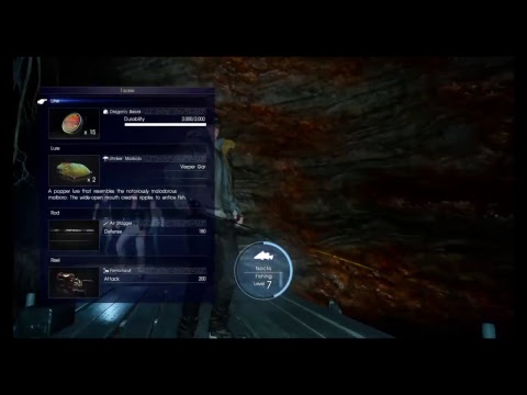 gaming logo FFXV again pt56 ch8 sidequest pt16 durell dungeon