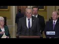 Senate Majority Leader Chuck Schumer (D-NY) on Border Security Funding