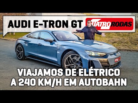 Audi e-tron GT: 240 km/h na Autobahn com o supercarro elétrico MAIS BARATO que o Taycan