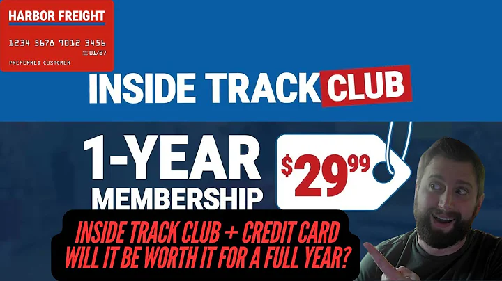 Harbor Freight Inside Track Club + Credit Card | Trying it for a FULL YEAR, Will It Be Worth It? 1/4