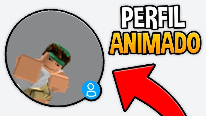 NOVA FOTO de PERFIL ANIMADA no ROBLOX! COMO COLOCAR? 😲 