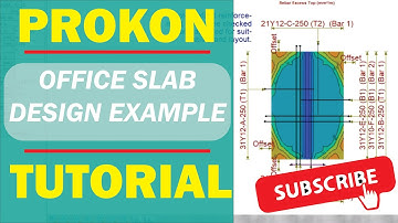Simple Slab Design in 10 minutes: Prokon Rectangular Slab Design Tutorial 2_Office Slab Example