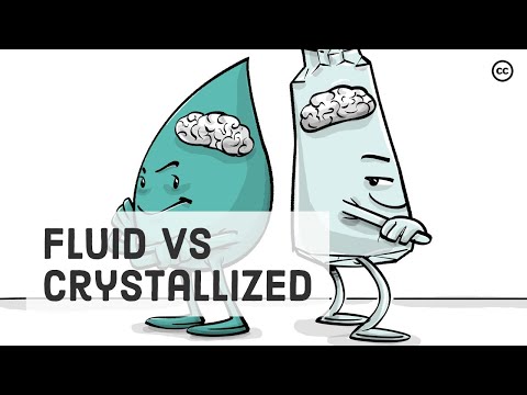Video: Cine a venit cu inteligența fluidă și cristalizată?