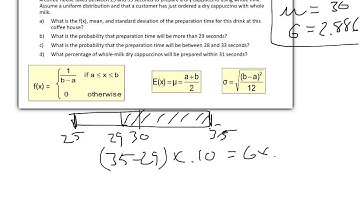 Uniform distribution probability