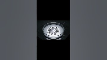 The Sound of a Superheavy Element Crystallizing ⚛️ | Science ASMR #shorts