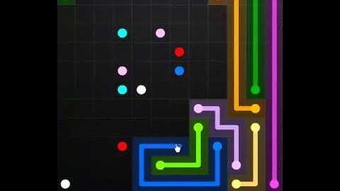 12 × 12 MANIA LEVEL 33 - FLOW GAME ON FACEBOOK Connect the dots