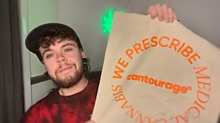 Öffnen eines Cantourage Care-Pakets