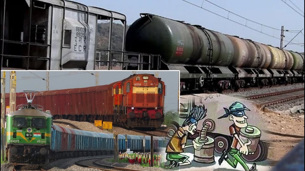 Fresh diesel from freight train running in Bihar YouTube