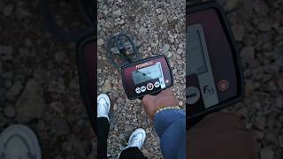 fisher f11 gold ring 💍 test metal detector 😍 #shorts #golddetectormachine #fieldtest #metaldetector