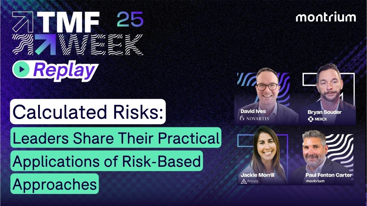 Day 4 Session 4 - Leaders Share Their Practical Applications of Risk Based Approaches