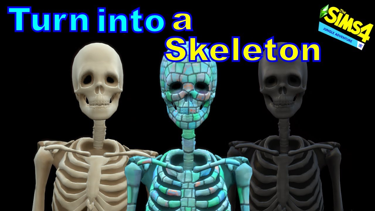 How To Turn Your Sim Into A Skeleton Jungle Adventure YouTube how-to-turn-your-sim-into-a-skeleton-jungle-adventure-youtube