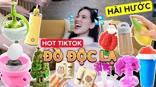 [Review] TOP SP ĐỘC LẠ HOT TIKTOK SIÊU THÚ VỊ | Máy làm kẹo bông, máy chiếu mini, cốc làm kem..v..v