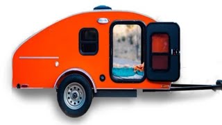 trailer teardrop caravan Custom off road small trailer waterproof small trailer for picnic