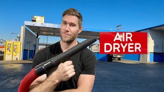 Extra Income at my Car Wash by Installing Air Dryers!